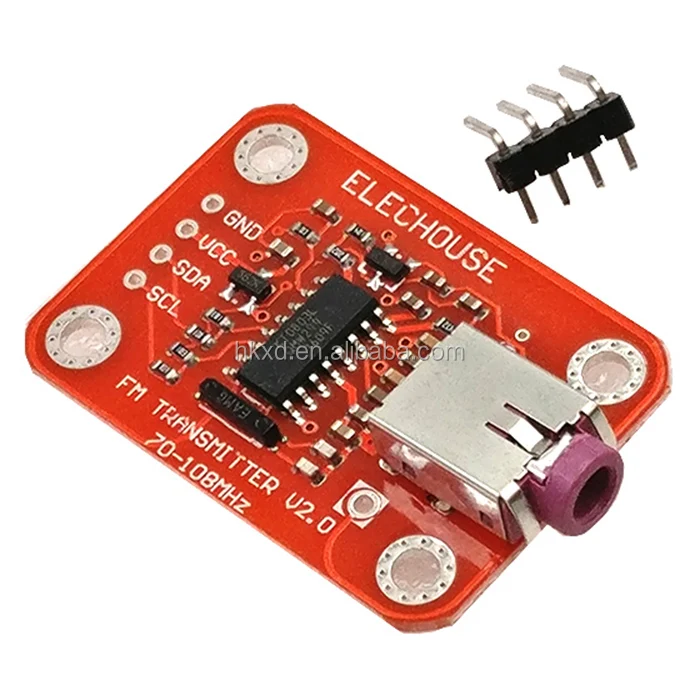 Module FM Radio Transmitter Module Radio Station Transmitter Module  FM Transmitter V2.0  70-108MHZ