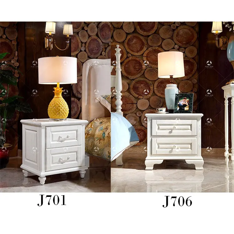 French Style classic Leather Bed/ King Size Bed With Wood Frame