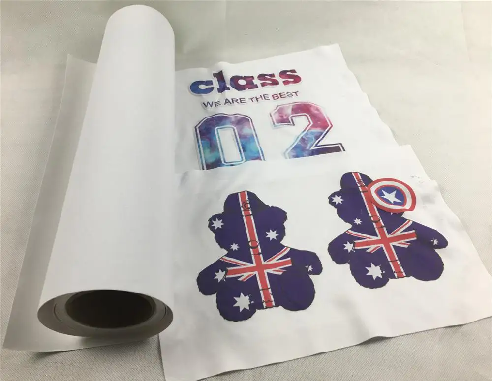 Sublimation printable flock for t shirt print and cut with Roland BN20 printer