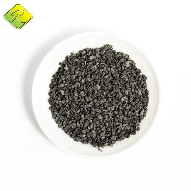 
Factory HACCP certificated EU Standard Gunpowder Green Tea 3505AA 