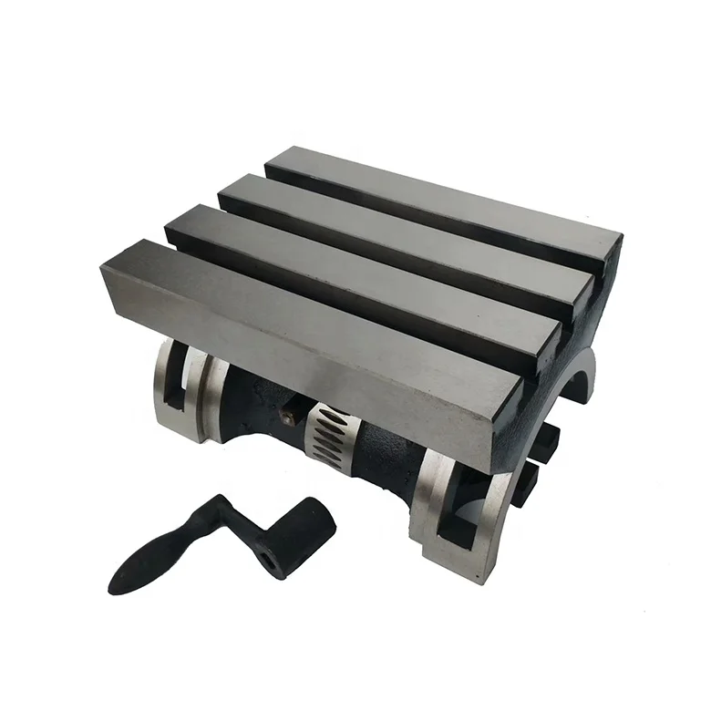 Adjustable angle plate/table for milling and drilling machine 7inch 130*180MM