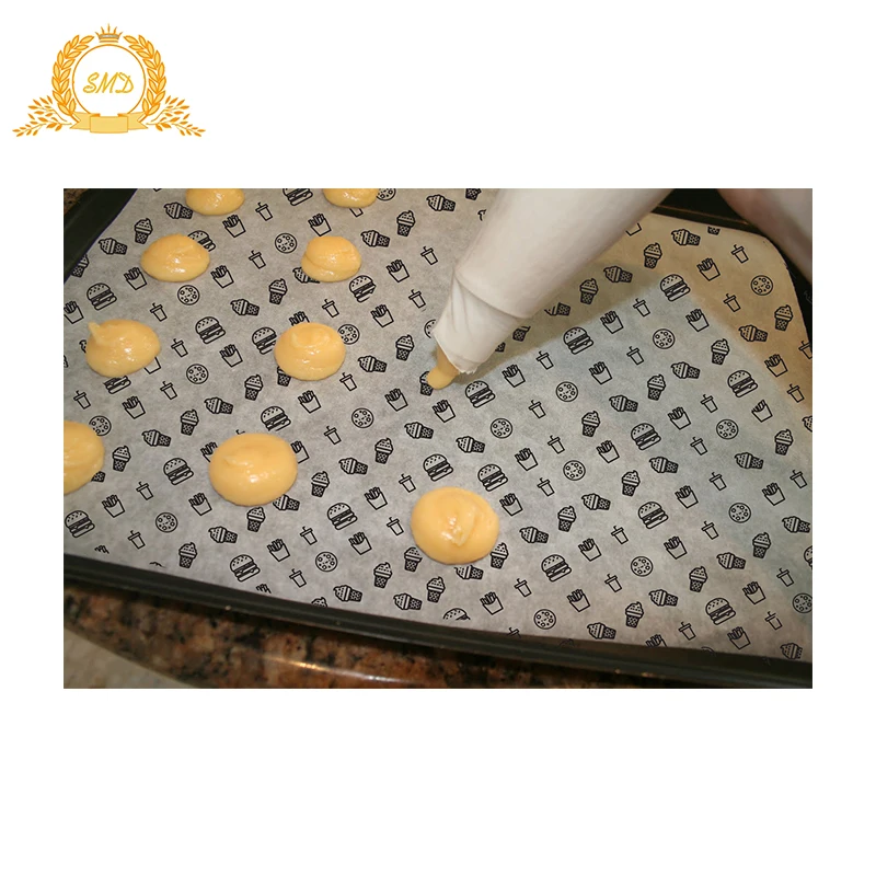 Заводская пергаментная бумага для противень