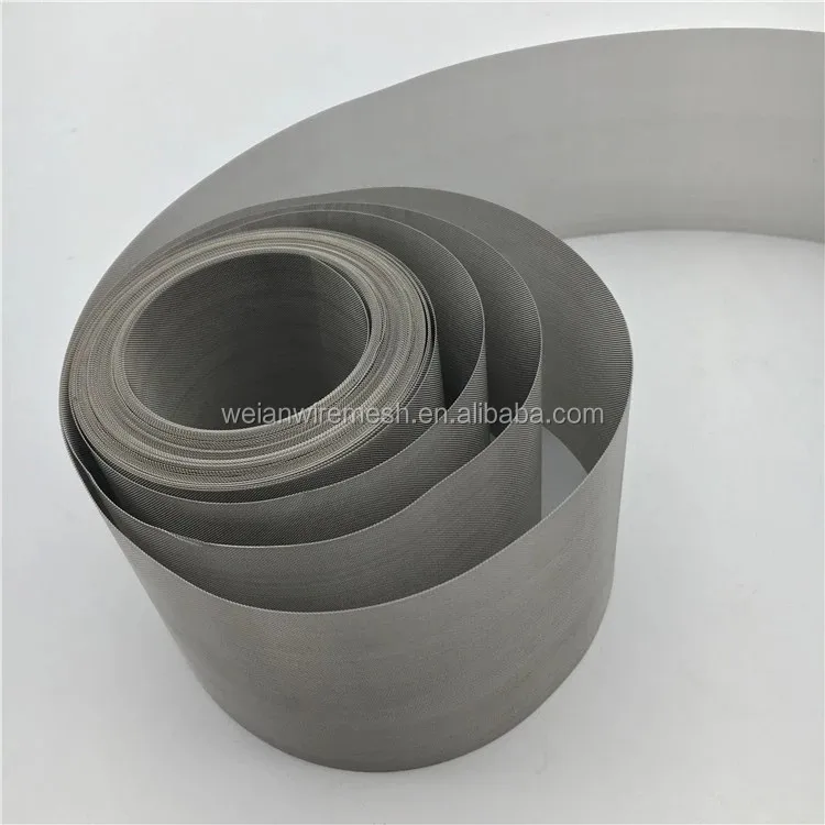 Pure Titanium woven Wire Mesh Screen MMO Titanium Anode Mesh Sheet Titanium Expanded and Perforated Metal