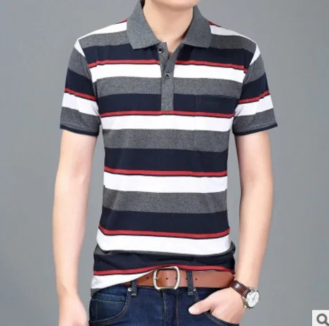 High quality mens cotton clothes,casual polo Tshirts
