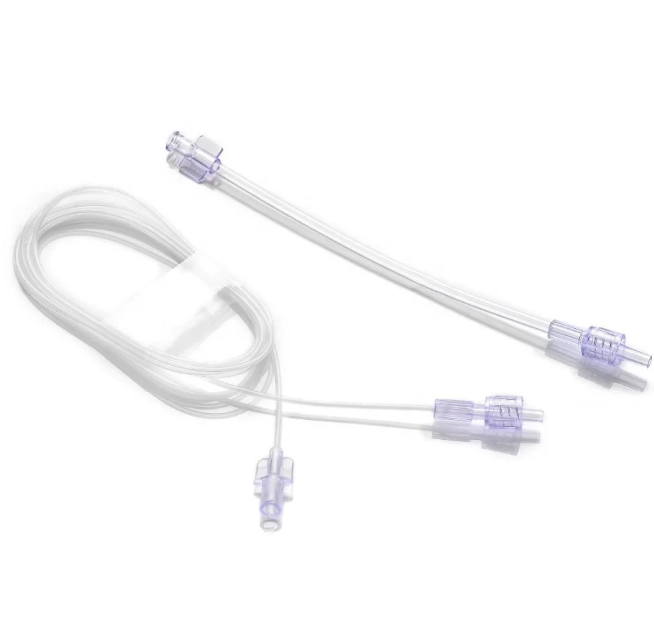 Medical Surgical Consumables Check Valves Contrast Media Syringes Extension Line with CE