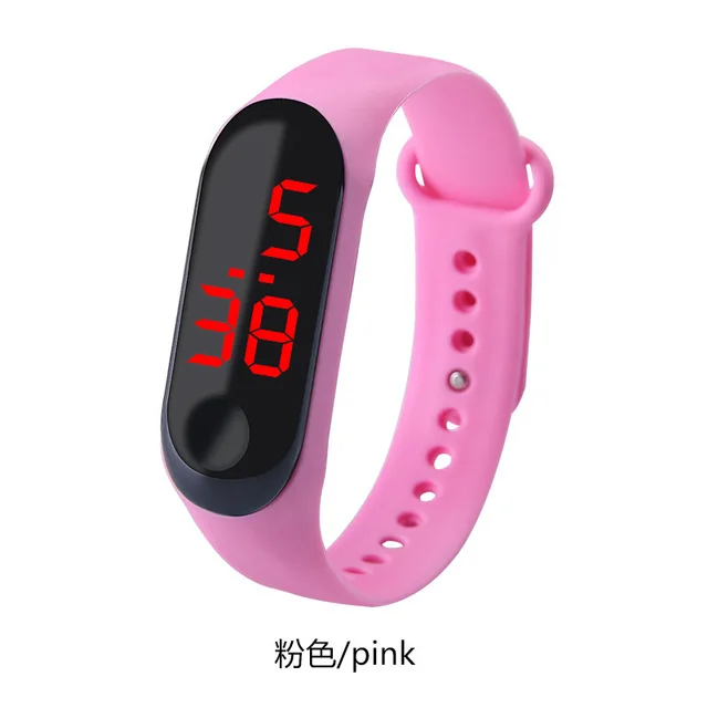 wholesale led sports fashion and colorful wrist silicone led watch latest led bracelet watch