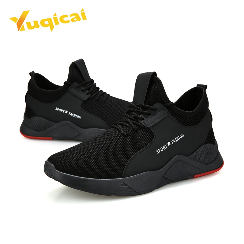 
Fashion Light Leisure Mens Black Sports Shoes 
