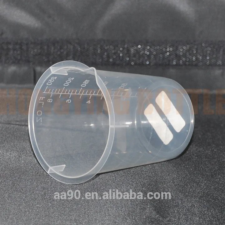 100% NEW PP MEASURING CUP 250ML FOR LAB TOOLS CAN CUSTOMIZE THE MOLD ACCORDING TO THE DRAWINGS AND SAMPLES