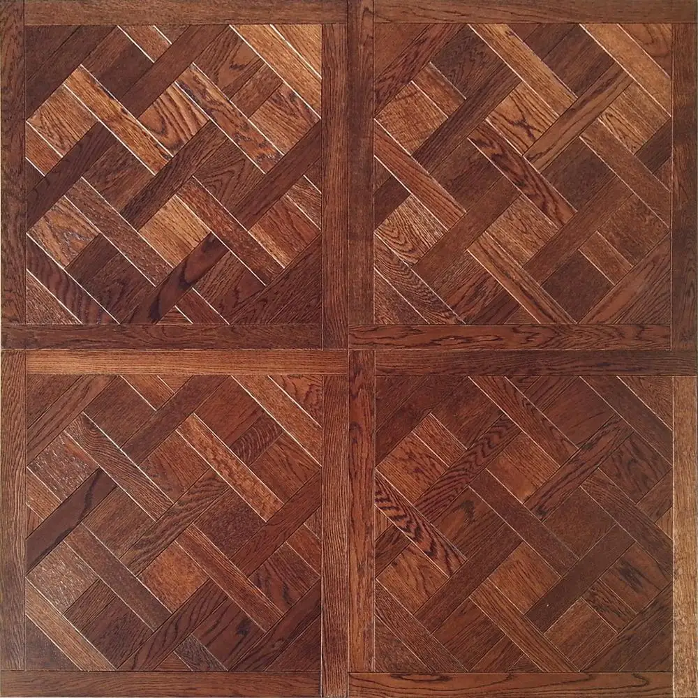 
FUDELI VERSAILLES Wooden Flooring Oak Engineered Solid Multilayer Engineered Wood Flooring Natural Real Oak Wood Graphic Design 