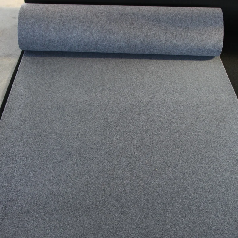 grey velour exhibition Carpet used in fairs 4mm-7mm thick