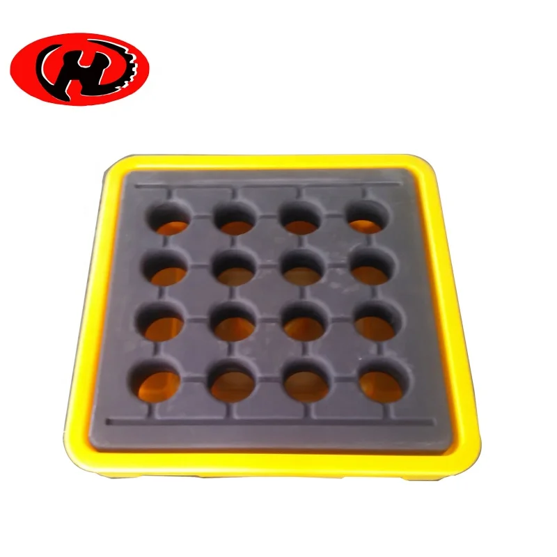 Пластиковый поддон для сдерживания разлива в масляном барабане