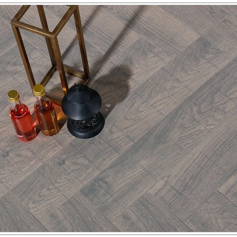 
PINGO Factory price wooden HDF core Herringbone 12mm laminate floor 