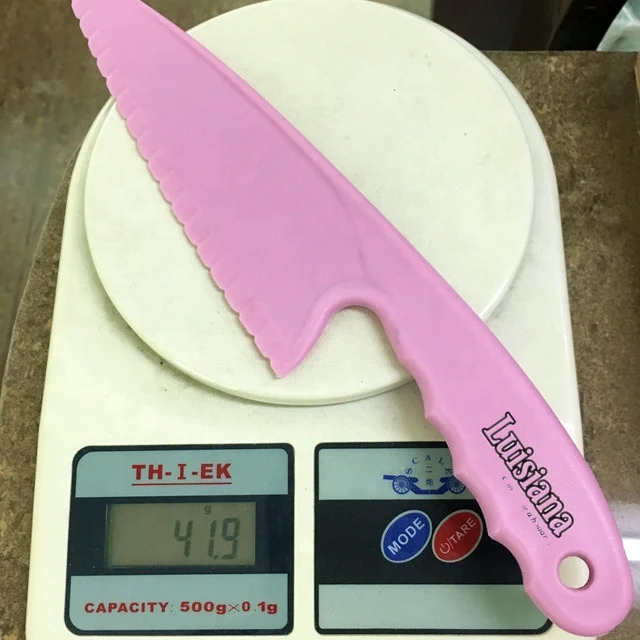 KA-2547 Promotion Logo Printed Custom Large Plastic Knife