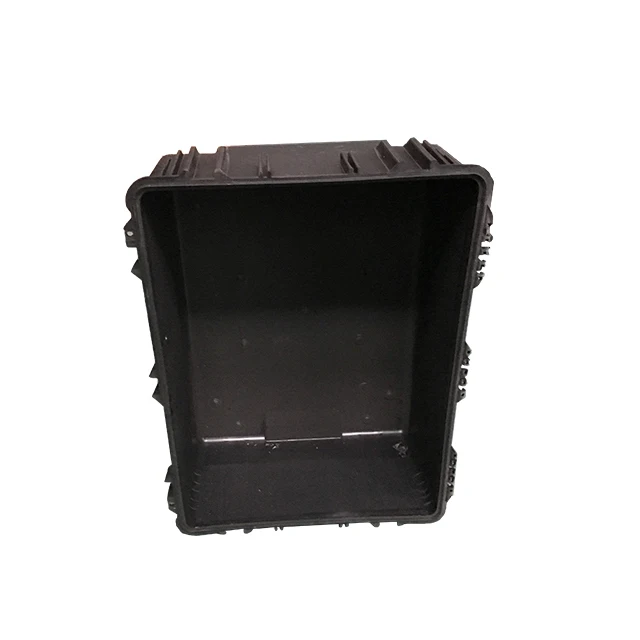 18001 Hand-held stack and nest containers protect plastic injection moulds