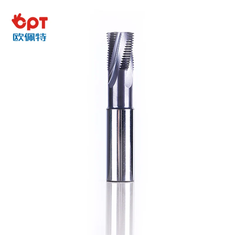Coolant thread milling cutter for ISO mertic thread