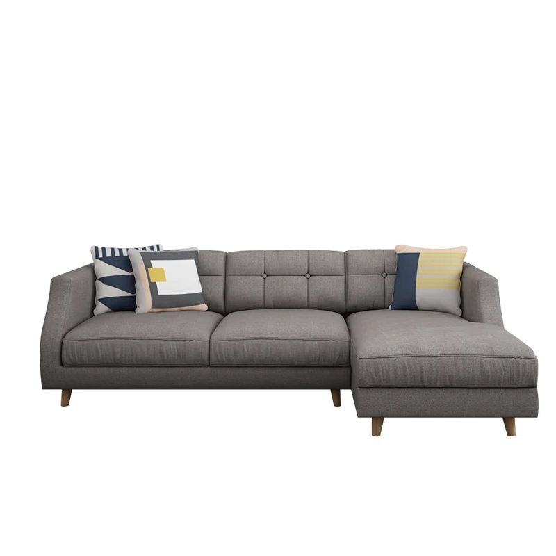 Loveseat диван в прочной синели ткани и сильной деревянной раме плюшевые удобные Реверсивные подушки