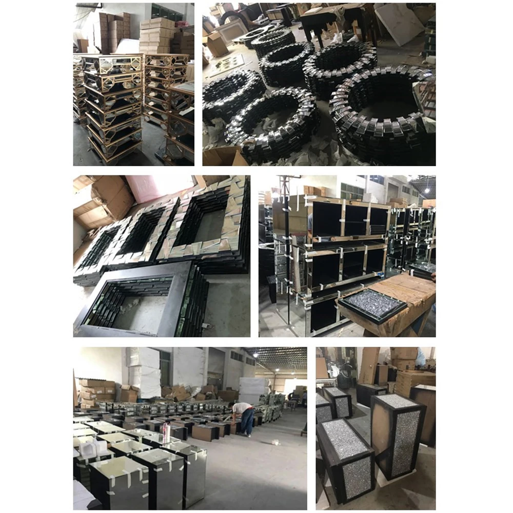 Hot sales unique accent ropund 3D vintage decorative wall mirror