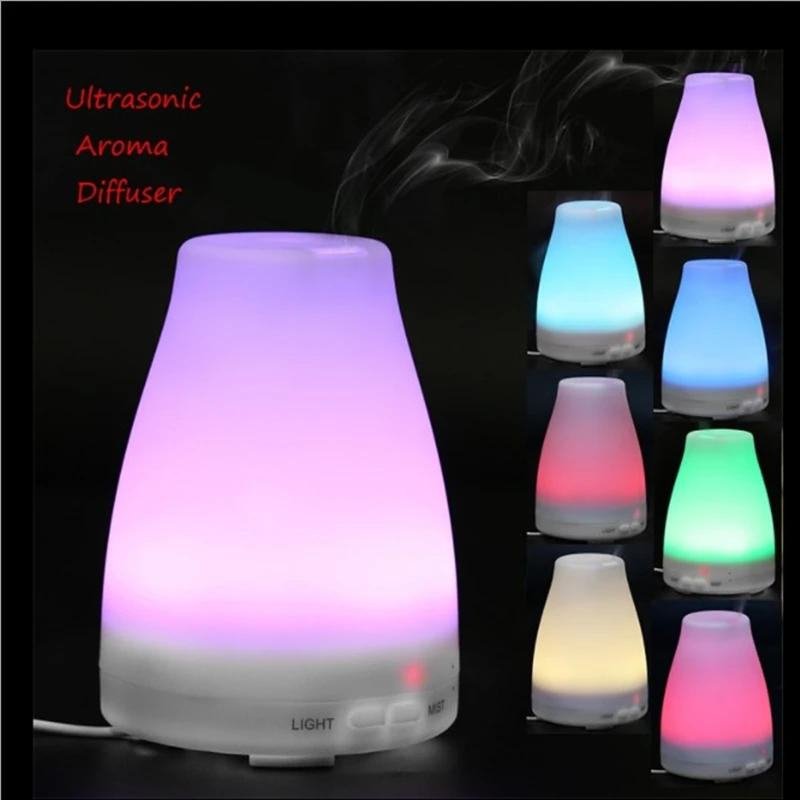 Smart LED fragrance lamp aromatherapy machine without printing humidifier 100ML sake bottle diffuser Ultrasonic aroma humidifier