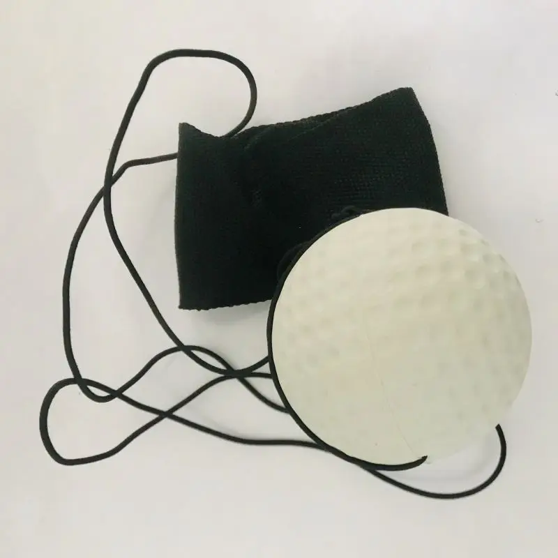 wholesale cheap natural rubber material yoyo balls promotional 60mm round bungee stress ball golf shaped tether ball dog toys