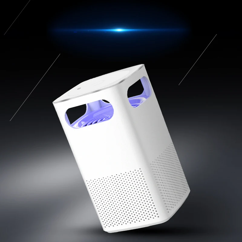 
USB Powered UV LED Photocatalyst Fly Bug Mosquito Killer Trap Lamp and Quiet Fan Inhaler to Physically Kill Fly 