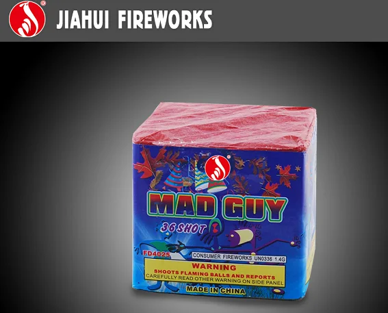 Hot Sale Factory Price High Quality 1.4g 1inch 36shots Consumer Cake Fireworks