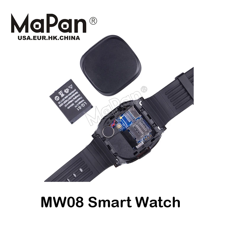 Китай MaPan дешевые ребенка gsm связаться TN сенсорный ЖК-экран Смарт часы-телефон с 0.3 м запись видео