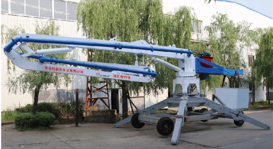 
Excellent products Mini Mobile Type concrete placing boom for transporting concrete 