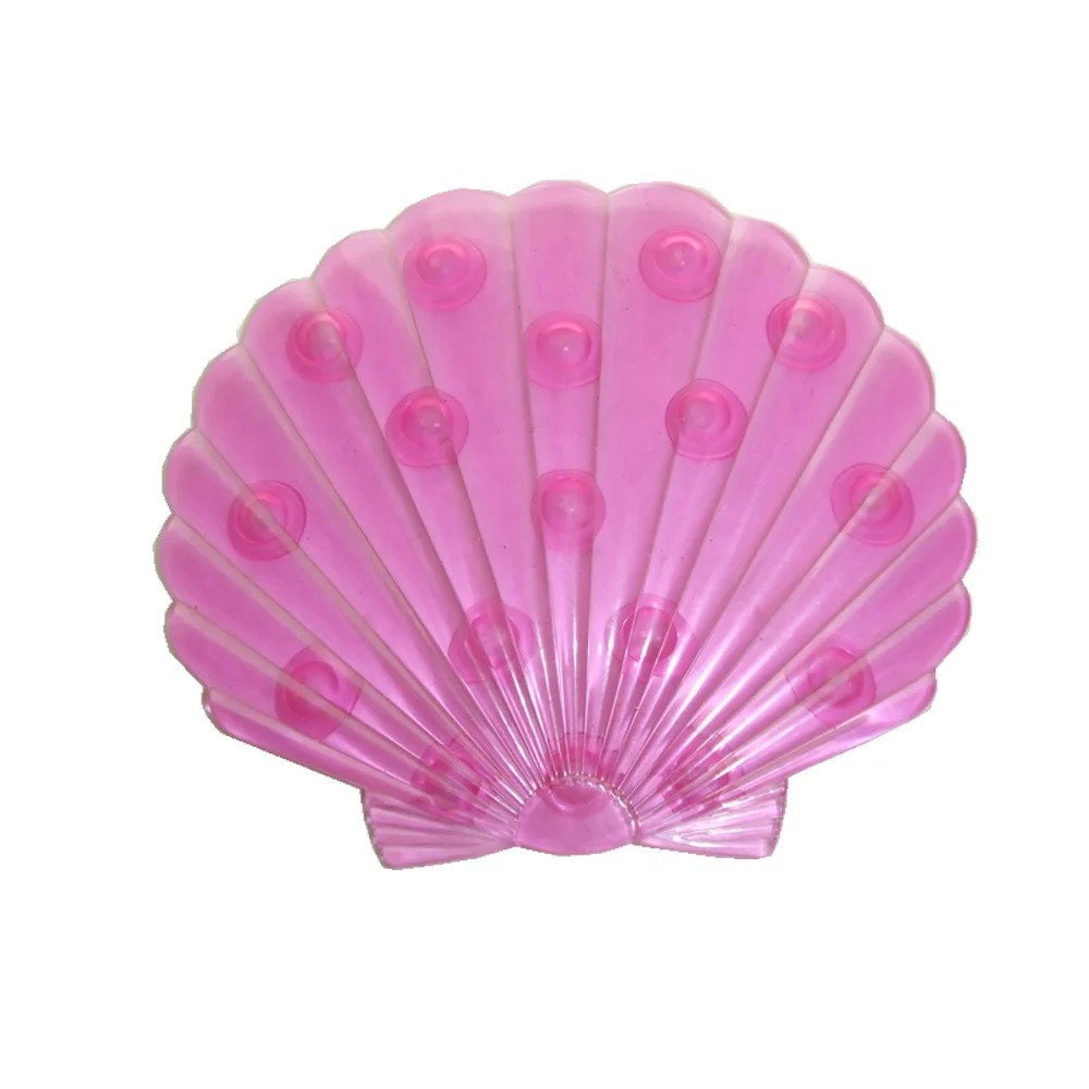 Scallop shell bathroom mini mat