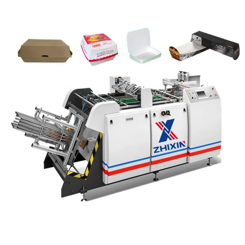 ZX-1200 Automatic carton box packaging machine packaging box machine food packaging box machine