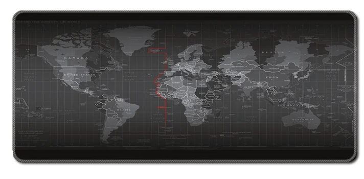 custom logo printed rubber large gaming mouse pad