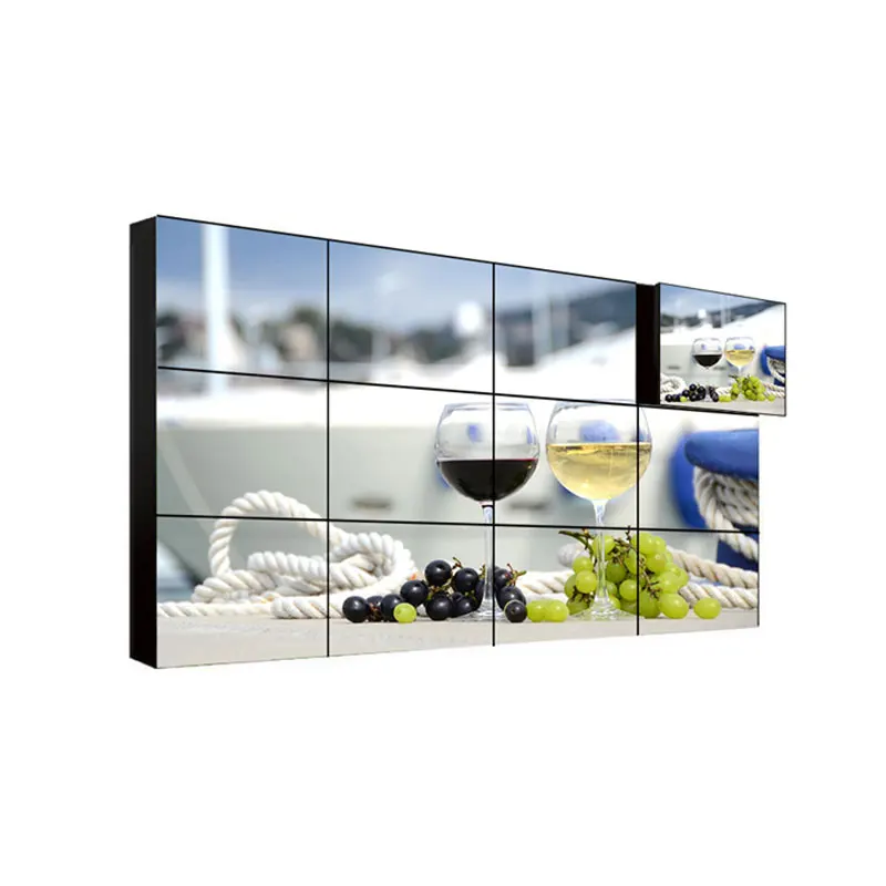 HD 4K разрешение 49 дюймов бесшовный ЖК-видео Телевизор настенный дисплей для торгового центра Модный магазин