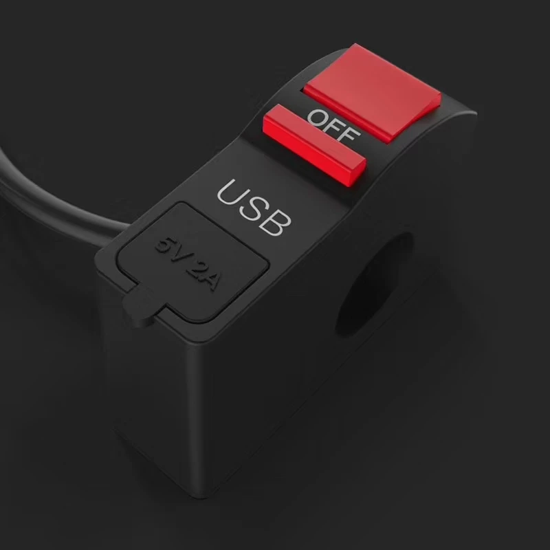2019 New 5v 2a usb motor bike cell phone charger for 12v/24v motorbike