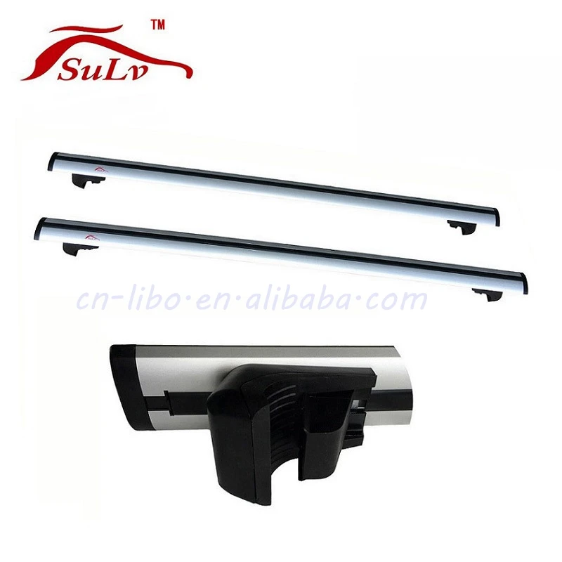 
Aluminum Car Roof Rack Cross Bar Luggage Cargo Carrier Removable with Locking System 