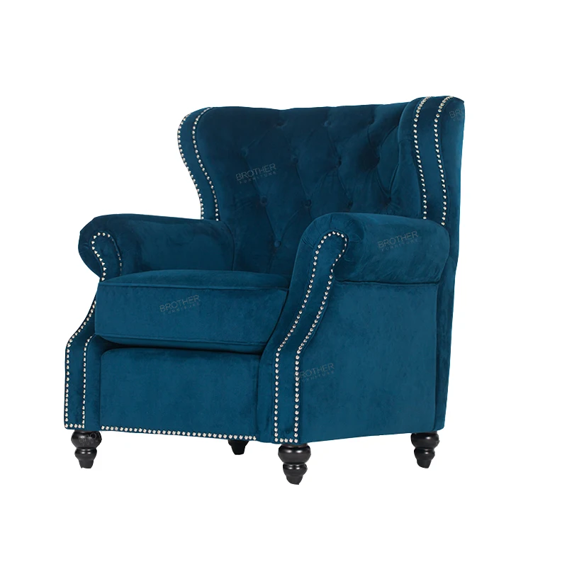 Синий диване наборы для ухода за кожей гостиная мебель бархат секционные диван/одно сиденье диван