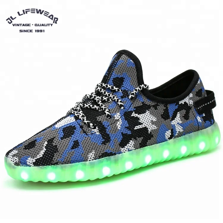 Весна/Лето/Осень/Зима модные кроссовки 2017 спортивная обувь светодио дный