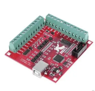 ЧПУ USB MACH3 100 кГц коммутационная плата 4 оси интерфейс драйвер