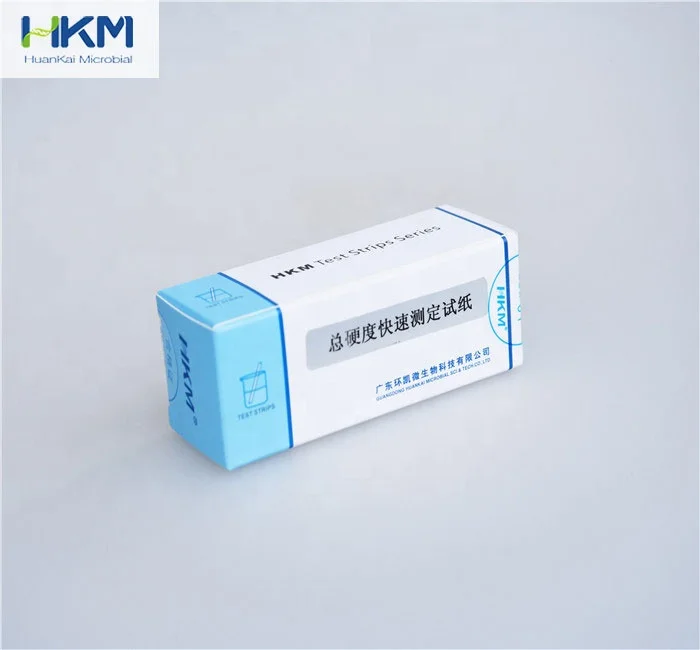 Water Hardness Test Strip, Total Hardness Test Paper, Rapid Hardness Test