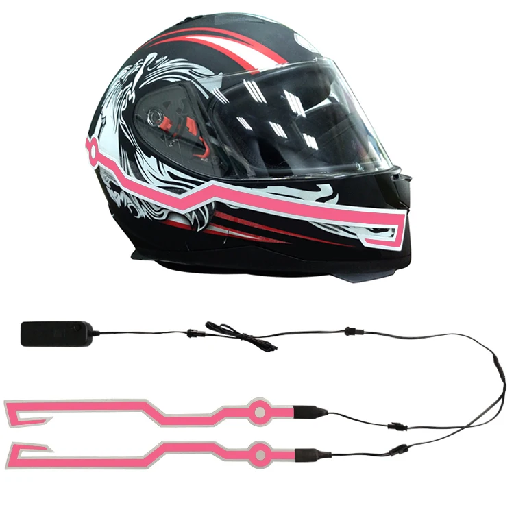 
security bicycle riding el light helmet tape el safety helmet 