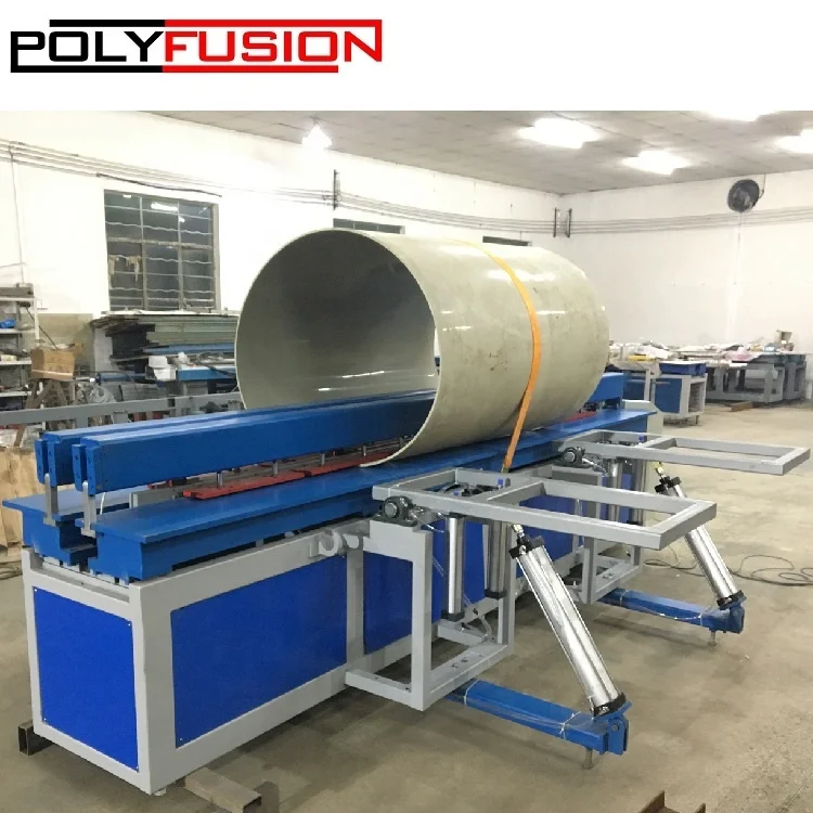 
4000mm PVC PP PE PPS pipe Automatic Plastic Sheet Butt Welding Machine welding equipment 