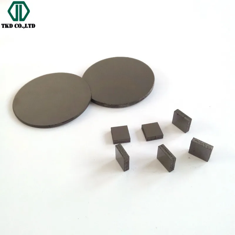 Poly crystalline Diamond PKD  PCD insert cutting tool disc & PCD blank for cutting tool & PCD round disc