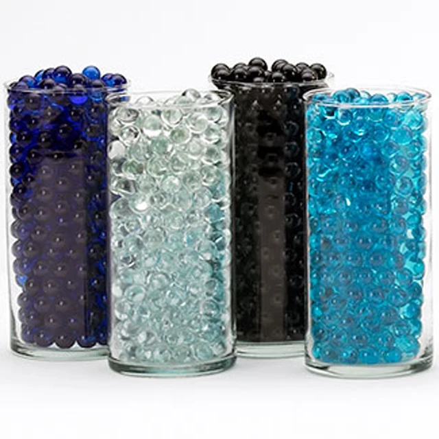 Wholesale Magic Crystal soil Absorbent polymer water beads for home decoration vase filler