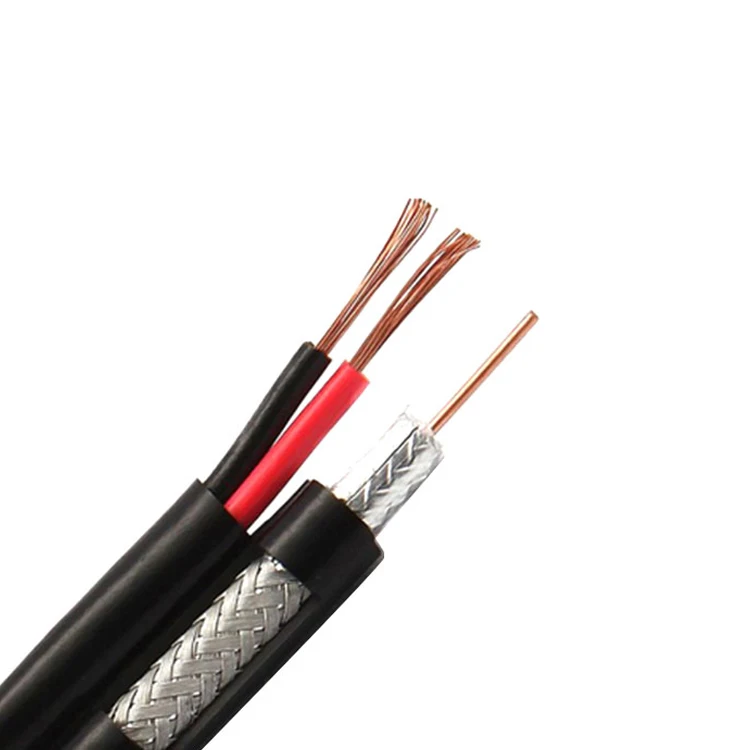 Конкурентоспособная цена rg59 сообщение Плетеный экранированный коаксиальный кабель