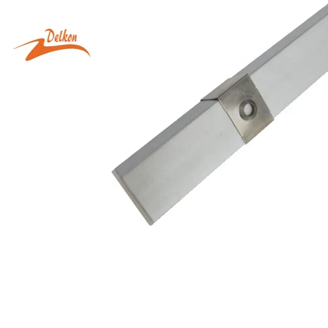 19*19mm 45 Degree Corner Aluminum LED Profile Systems with Mounting Accessories