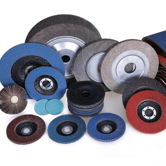 Flap Disc Grinding Wheel 4-9 inch Abrasive Tools 40-320 Grit For Different Field Grinding