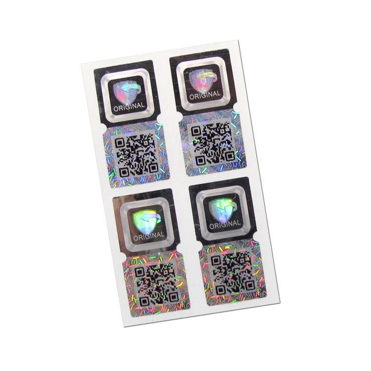 3D Custom Holographic Security Sticker for Sealing Use