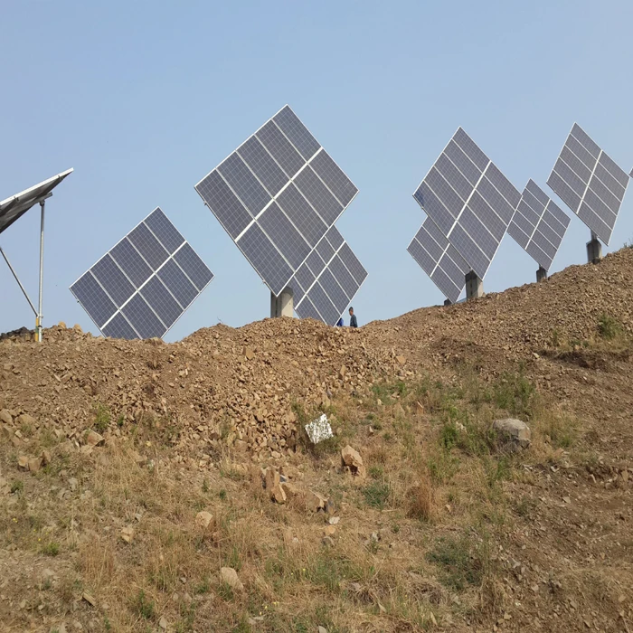 Factory direct supply Solar Tracking Bracket pole bracket install ground mounting system