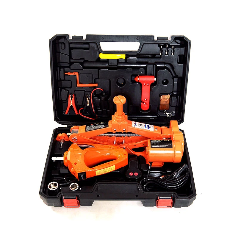 Portable car lifting tool 12v electric scissor car jacks