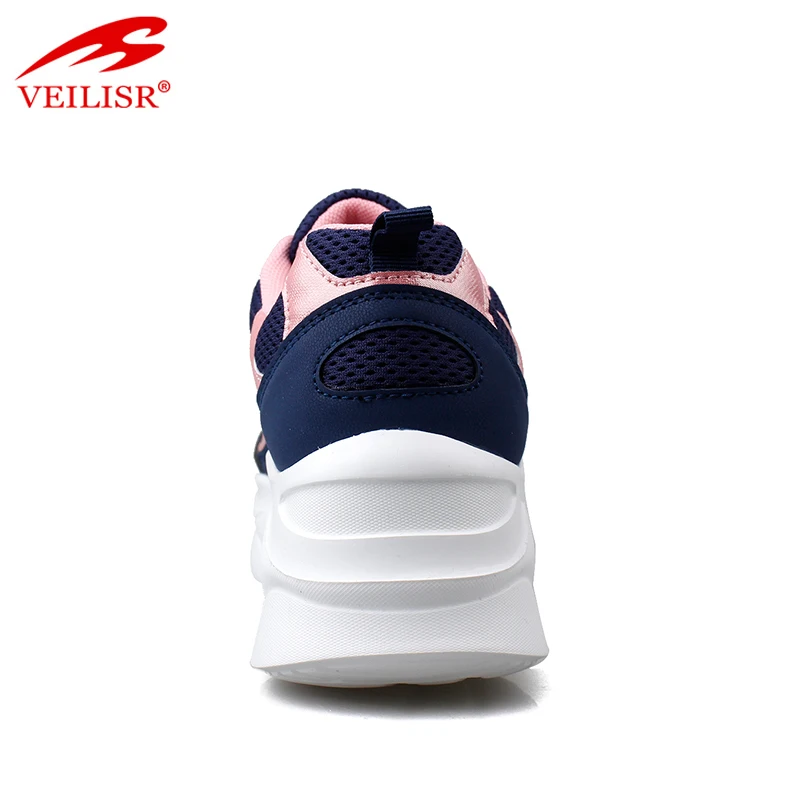 Уличная Женская Спортивная повседневная обувь из искусственной кожи, массивные женские кроссовки