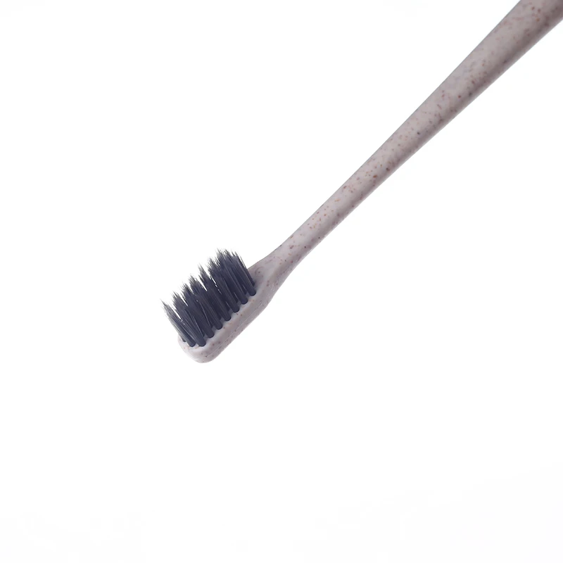 Wheat straw modified material toothbrush with PBT Bristle