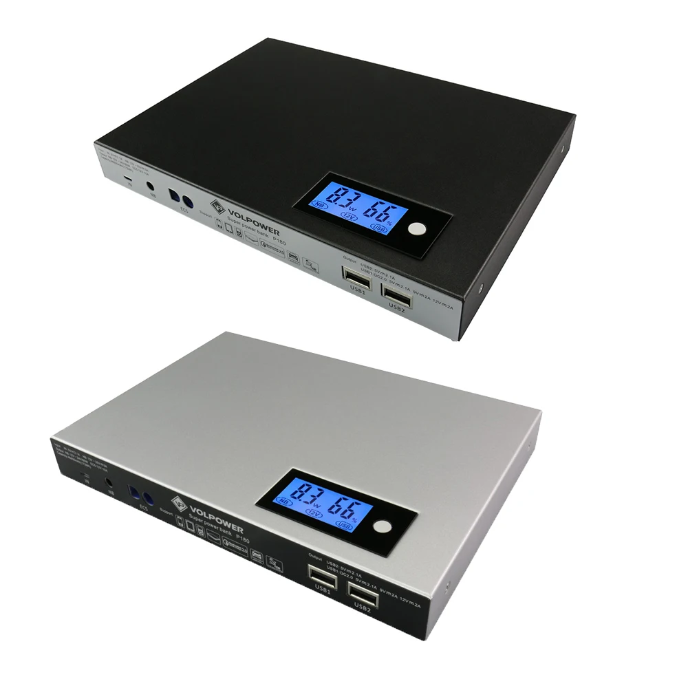  Портативное зарядное устройство 50000 мАч для телевизора 24 В 20 в 12 с литиевыми батареями 2600 портативное солнечной батареей большой емкости